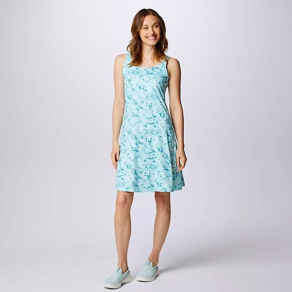 Columbia Women's PFG Freezer III Athletic Sporty Tank Dress Size Large - Picture 1 of 14